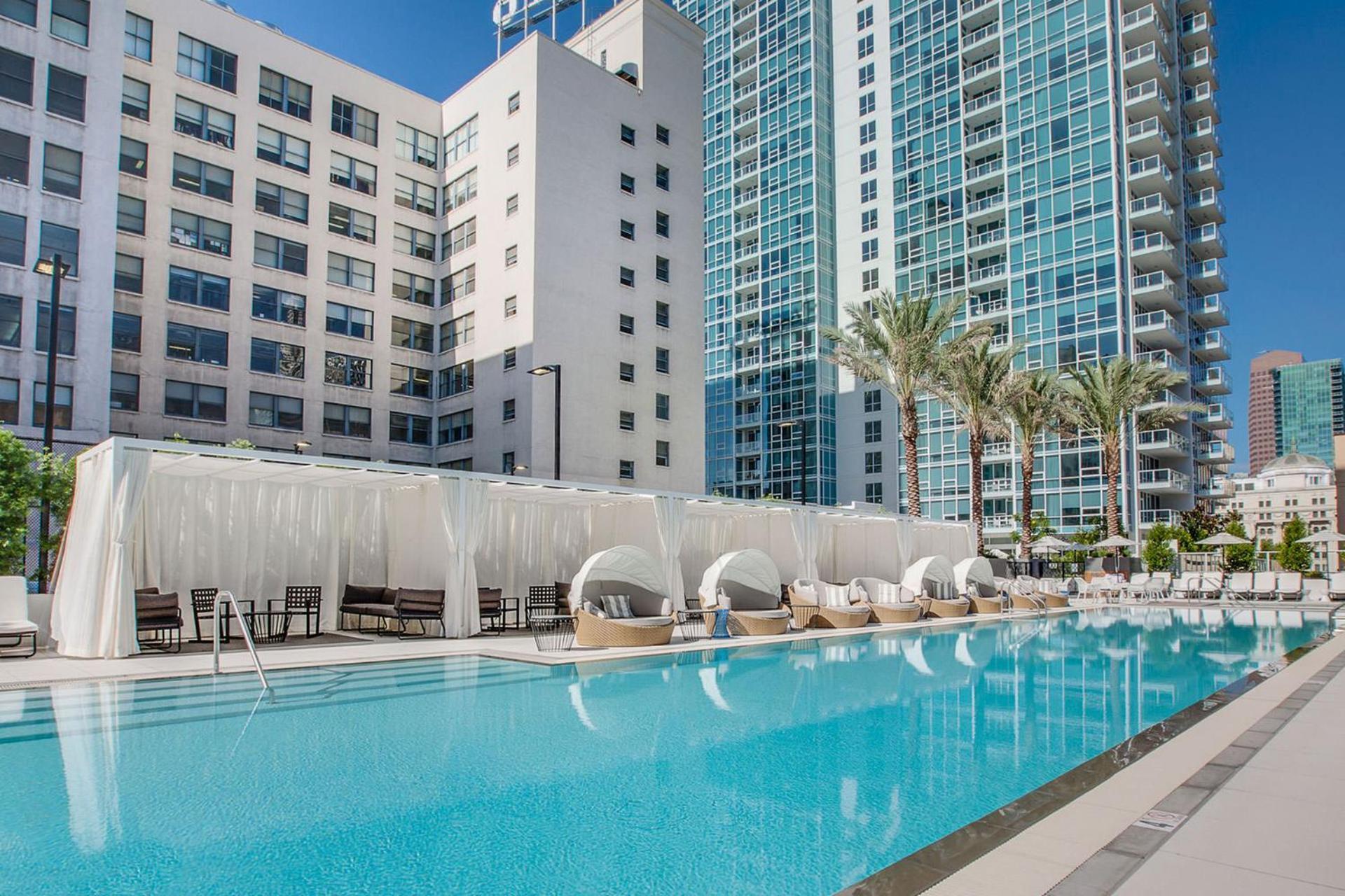 Hotel Level Downtown La South Olive Los Angeles Exterior foto
